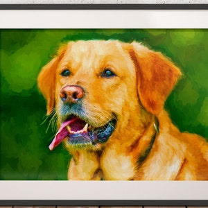 Custom Pet Portrait, Custom Dog Portrait, Custom Cat Portrait image 3