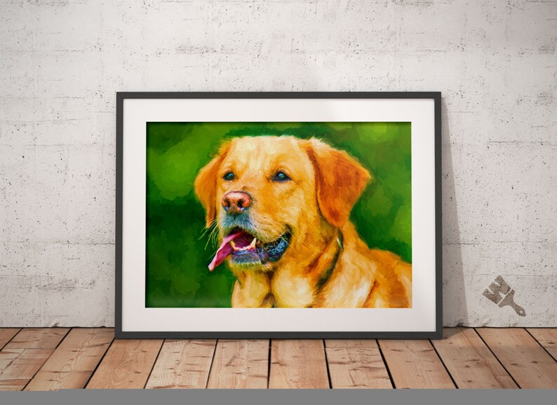 Custom Pet Portrait, Custom Dog Portrait, Custom Cat Portrait image 3