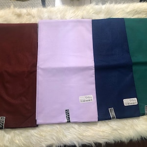 Coton wax uni Daviva/tissu wax/tissu wax uni unisexe/tissu Agbada/tissu de coton uni