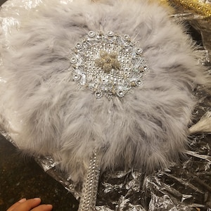 360 Degree Hand Bridal Hand Fan/ Bridal Fan