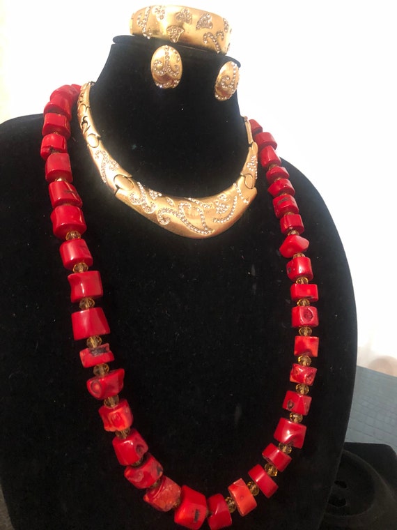 Coral accessories jewelry deals