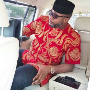 Custom Order Isi Agu Men Top/ Custom Made Top/Choose your Fabric and Style Top/Kid to Adult Isi Agu Custom Order Top/Various Colour Avalable