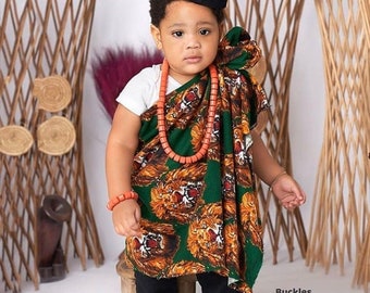 Kids Traditional cultural set/1 yard fabric of choice/Hat/necklace and bangle sold as set/isi agu kids set