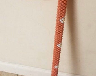 Oba traditional walking staff/Yoruba groom Authority staff/Nigeria Yoruba groom hand made  staff/Igbo groom man staff/AFRICAN beaded cane