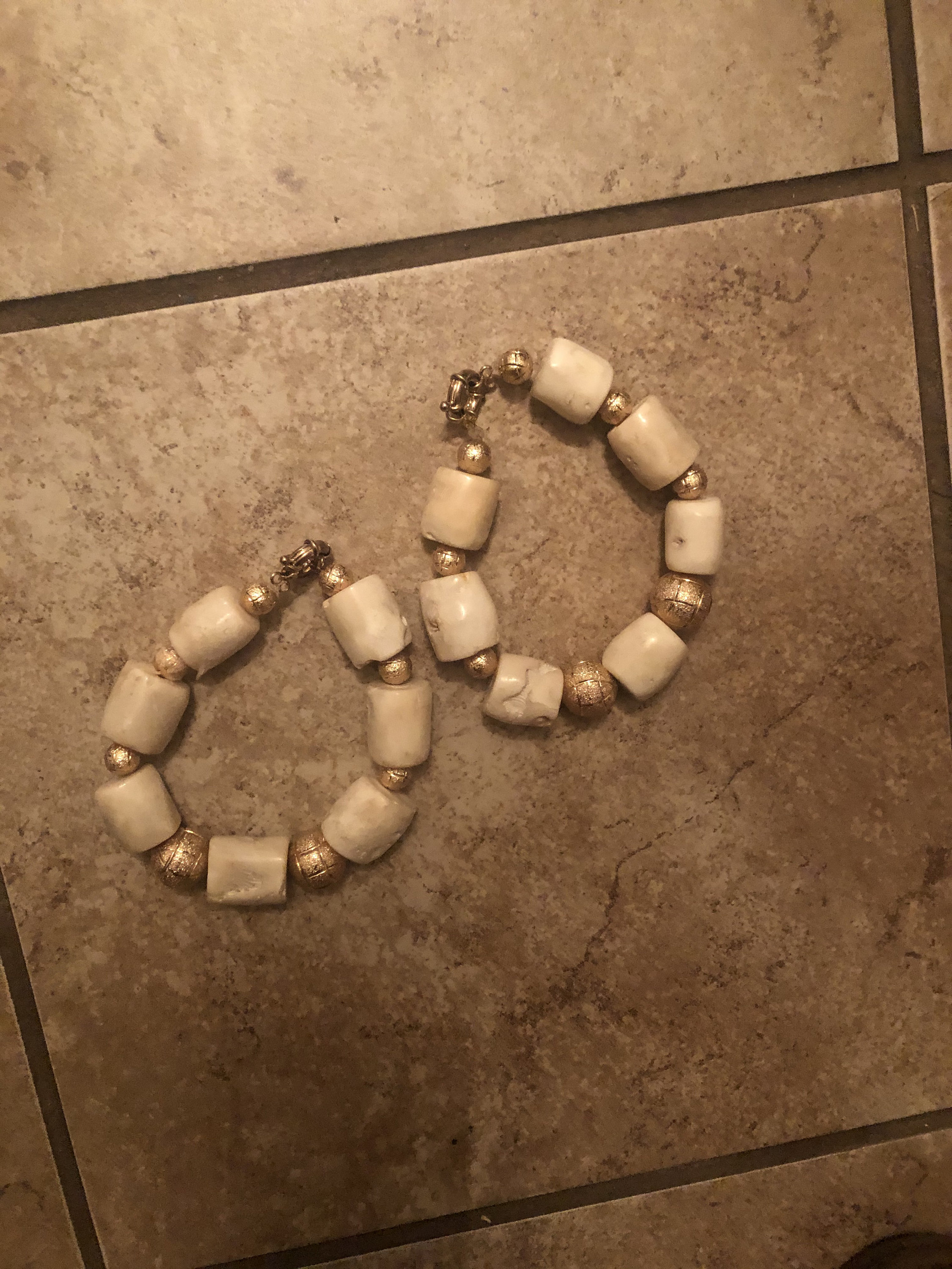 Original Coral Beads With Accessories Etsy Ireland