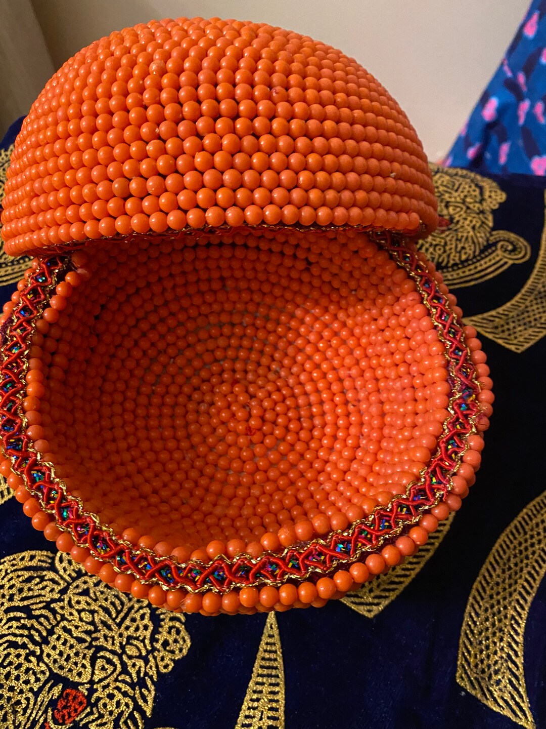 Wine Cup/beaded Cup/traditional Igbo Wine Cup/bridal Beaded Basket/wine Native Cup/igbo