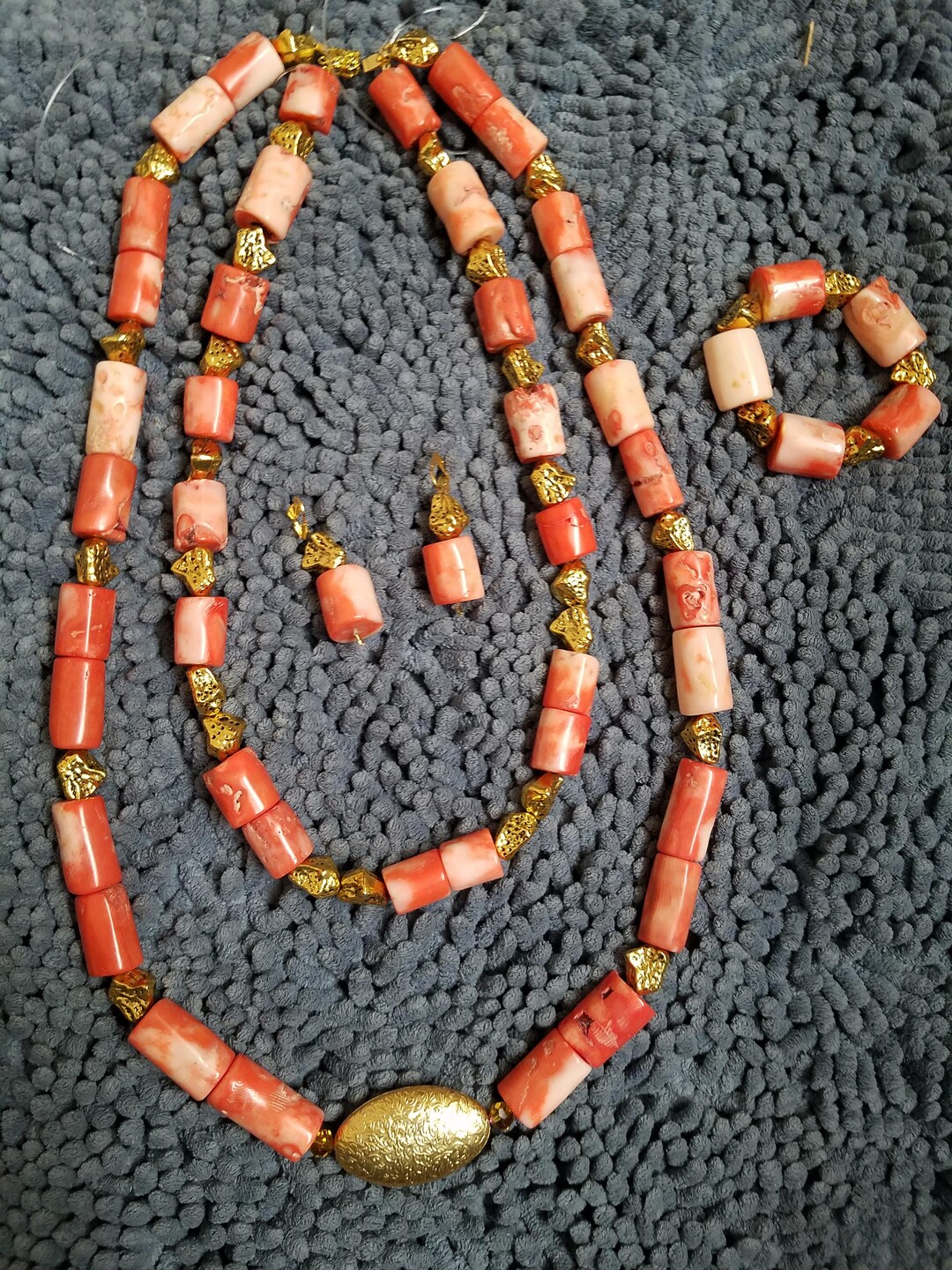 VIP【送料関税込】MONIES CORALS NECKLACE Red Coral Necklace, Coral Jewelry, Beaded Necklace, Gemstone