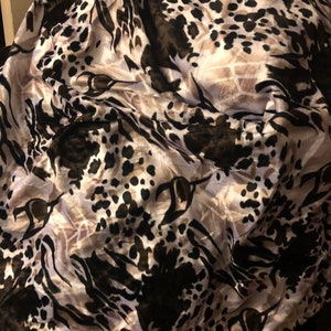 Animal Skin velvet fabric sold per yard