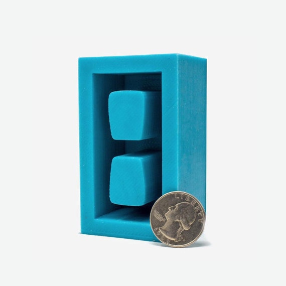 1:12 Scale Concrete Blocks Bricks Resin Grade Silicone Mold Miniature Block