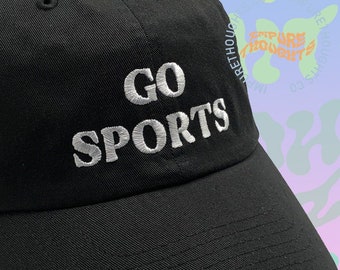 Go Sports Papa Hoed Geborduurde Baseball Cap Aangepaste Riem Terug Unisex Verstelbare Katoenen Baseball Hoed Dames Heren