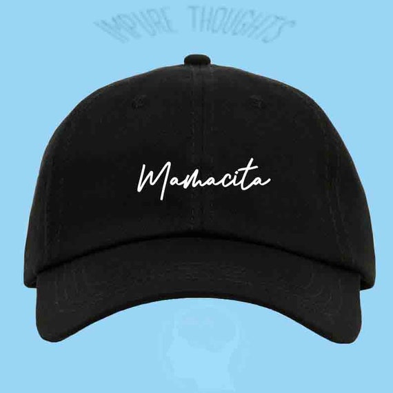 MAMACITA Dad Hat Embroidered Baseball Cap Low Profile Custom | Etsy