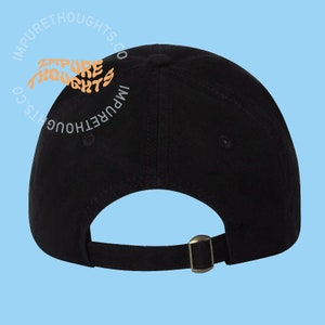 À l'âge de chien, je suis mort, chapeau de baseball brodé, casquette noire discrète, sangle personnalisée à l'arrière, casquette de baseball unisexe réglable en coton image 5