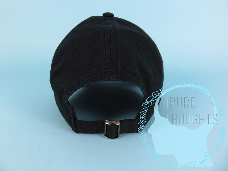 GROOM Hat Embroidered Black Baseball Cap Low Profile Strap Back Unisex Adjustable Baseball Hat