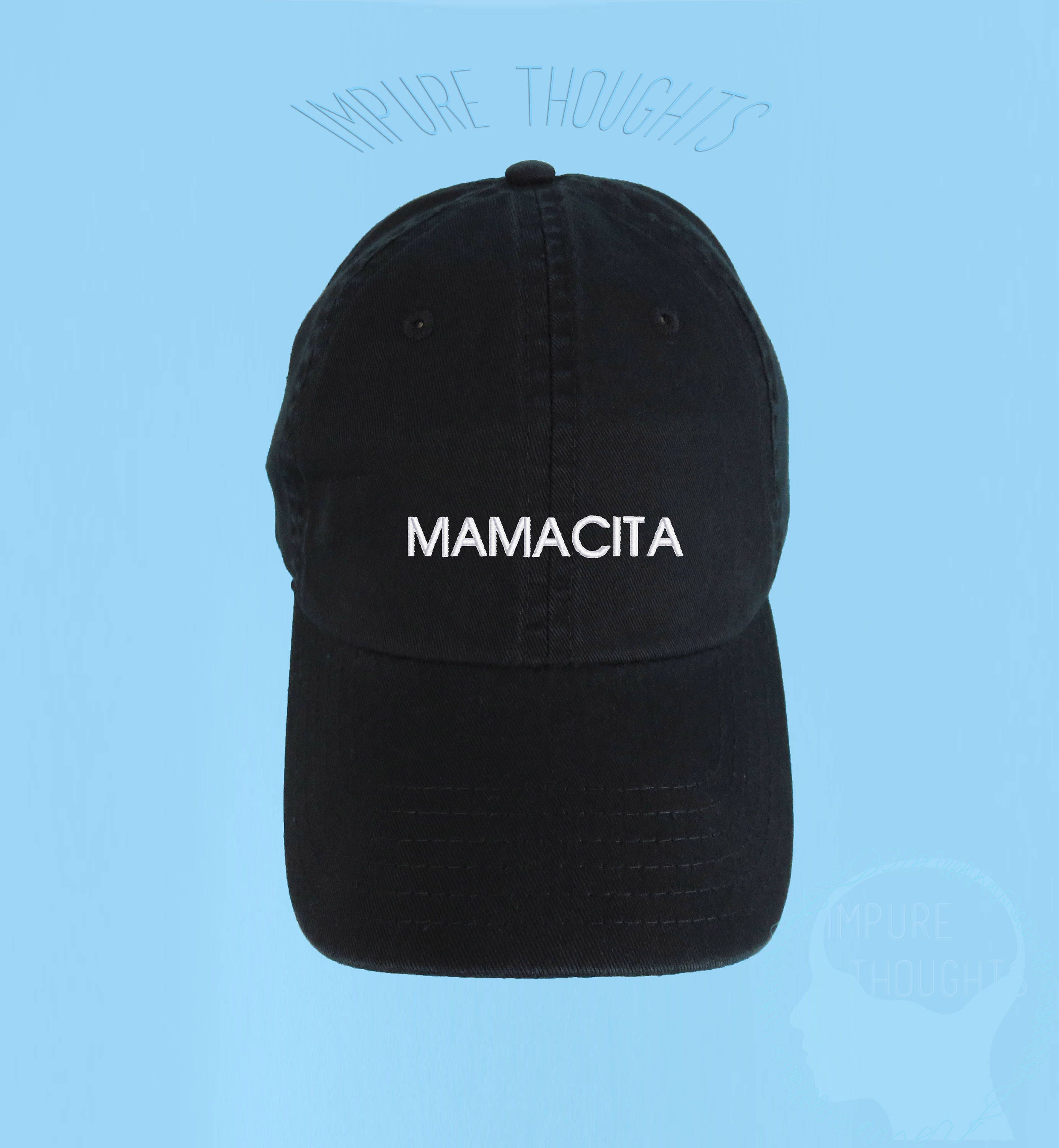 MAMACITA Dad Hat Embroidered Baseball Cap Low Profile Custom - Etsy