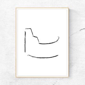 Roman Colosseum Wall Art, Travel Poster 8x10 | rome, italy | modern, minimalist, custom size and color