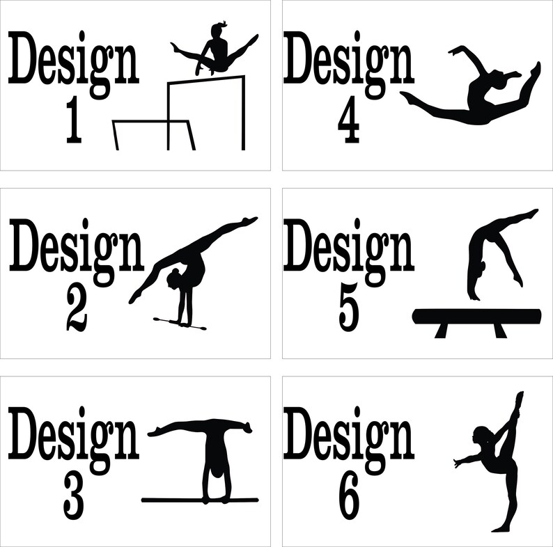 Gymnastics Name Board Gymnast Dancer Splits Bars Sports Etsy