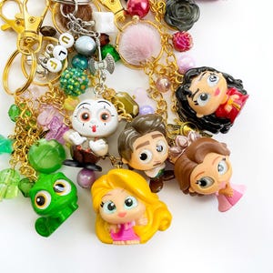 Tower Princess Bag Charm Keychain