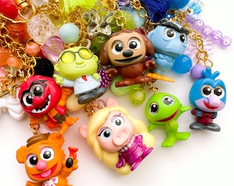 Muppet Character Keychain Bagcharm