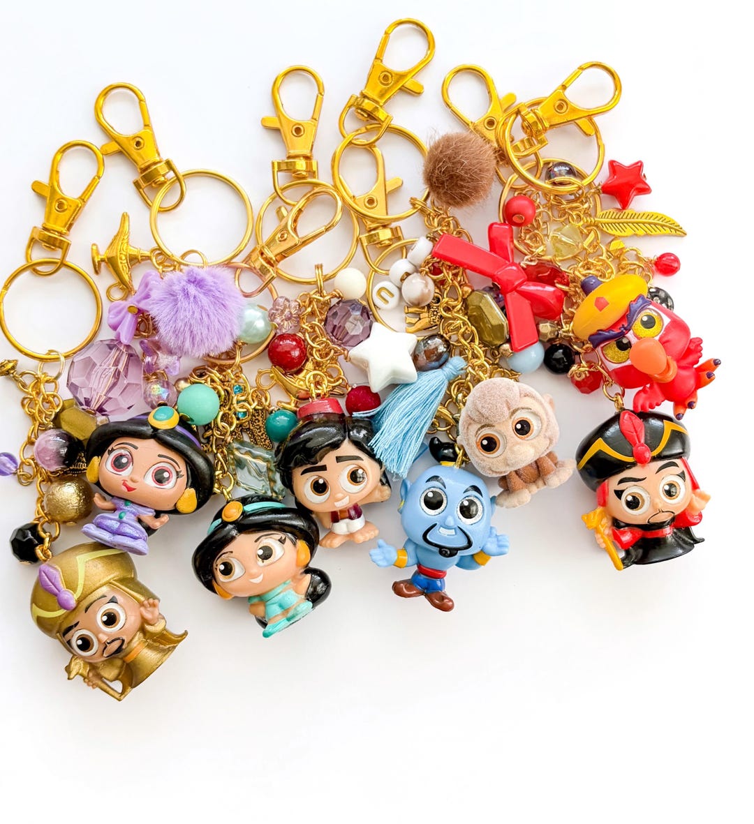 Arabian Nights Bag Charm Keychain - Etsy