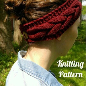 Cable Knit Ear Warmer PATTERN