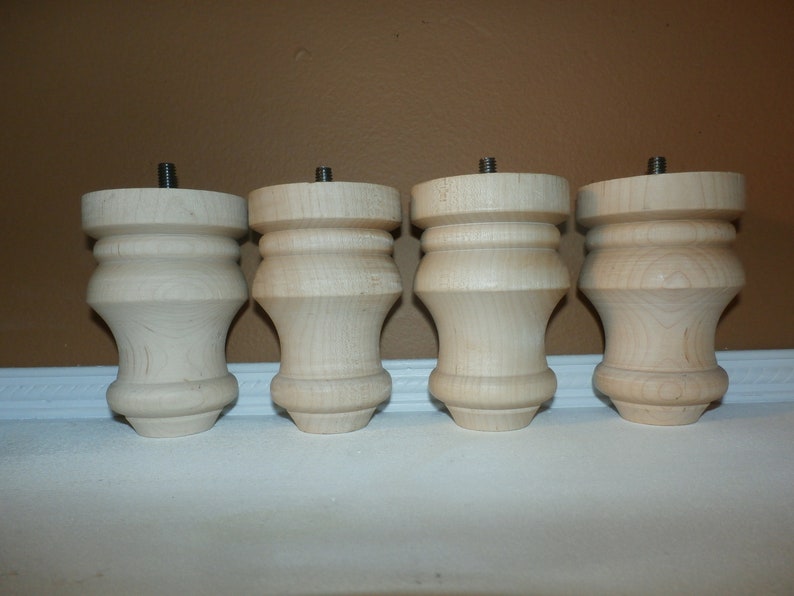 4 Furniture Unfinished Real Wood Table Legs For Paint Or Stain - Unfinished Coffee Table Legs 4 Furniture Unfinished Real Wood Table Legs For Paint Or Stain - Unfinished Coffee Table Legs