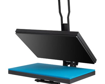 16" x 24" Clamshell Heat Press Machine Craft Tool for custom clothes and flat materials for ceramic glass tiles cotton metal 16 x 24