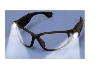 1 bright Light bulbs Brand New Safety Eye Glasses for jewelers soldering reading stamps automotive home improvement repairs and more