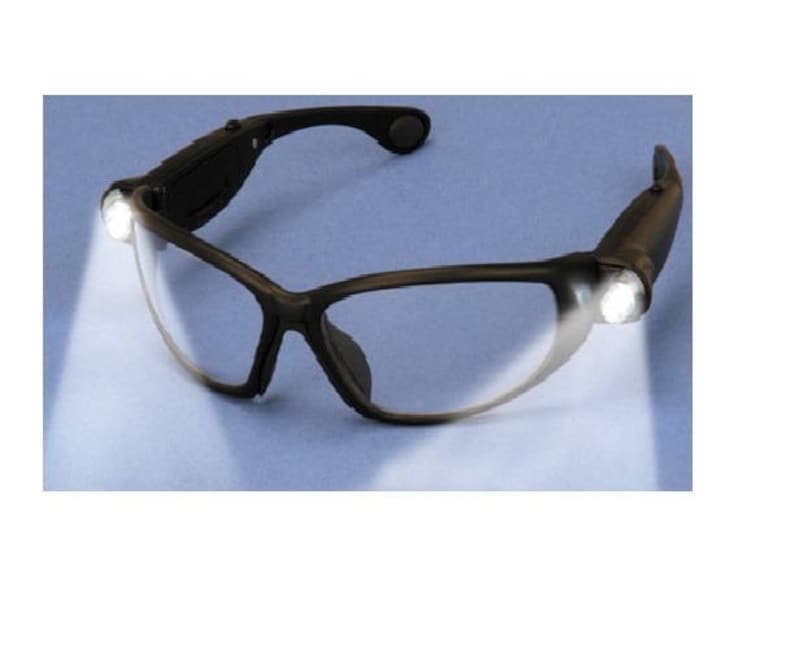 Clear Eye Safety Glasses Craft Tool With Lights For Jewelers Etsy