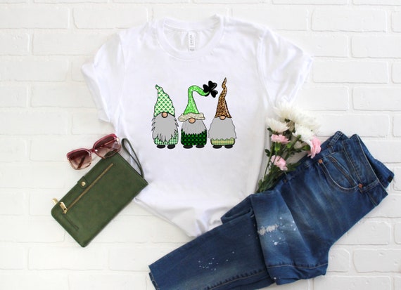 St. Patricks Day Shirt St. Patricks Day Gnomes Shirt Gnome | Etsy