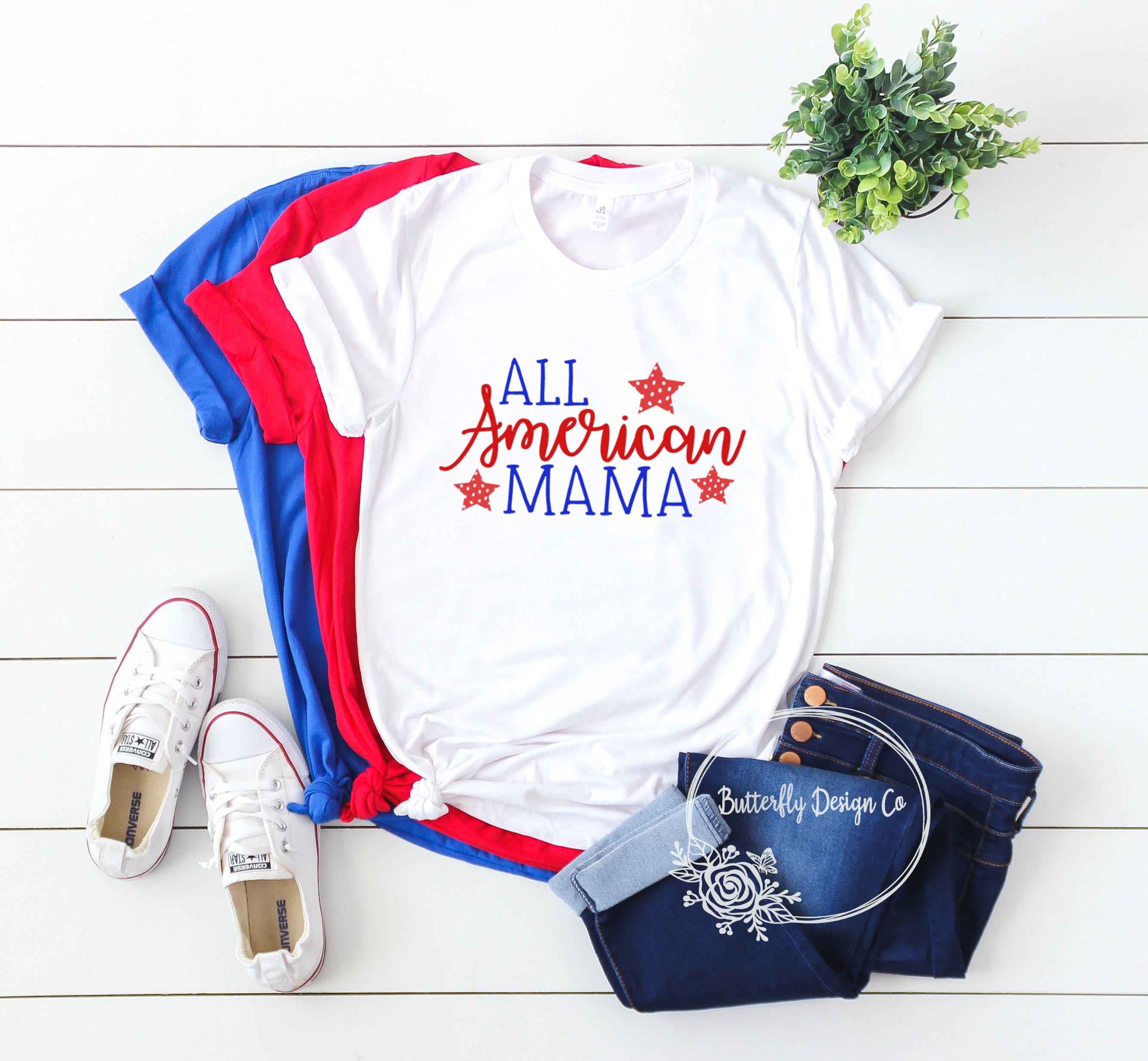 All american mama shirt Clearance