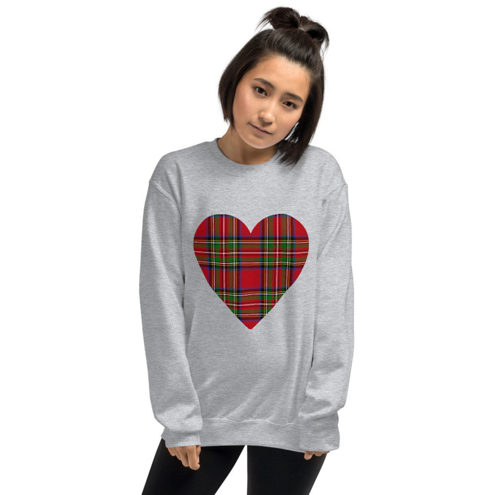 tartan sweatshirt