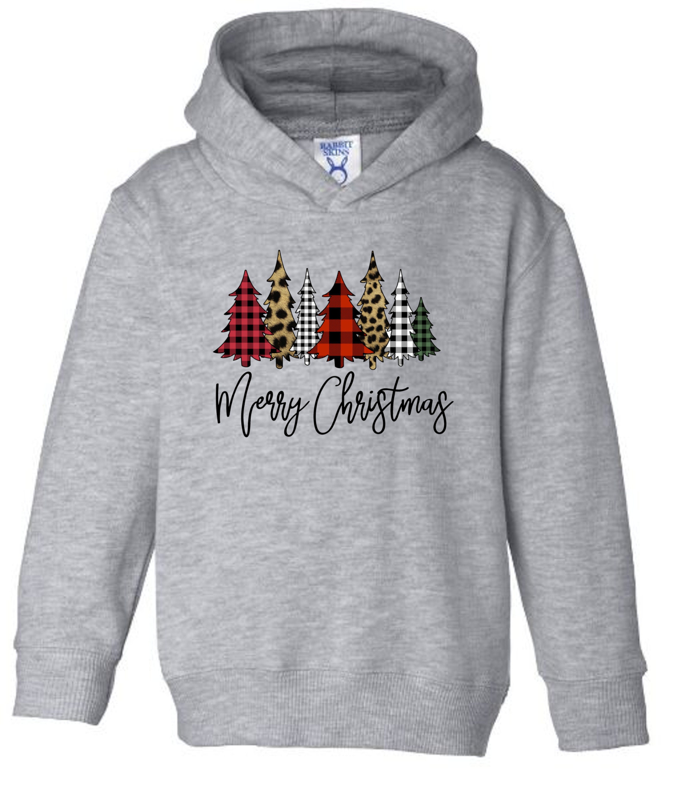 Toddler Christmas Hoodie Merry 