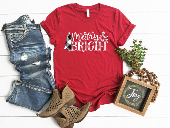 red and black plaid christmas shirt