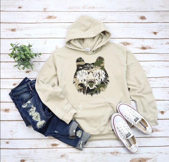 mama bear camo sweatshirt