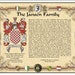 Family Crest Coat of Arms Name Origin Print at Home Digital Download ...