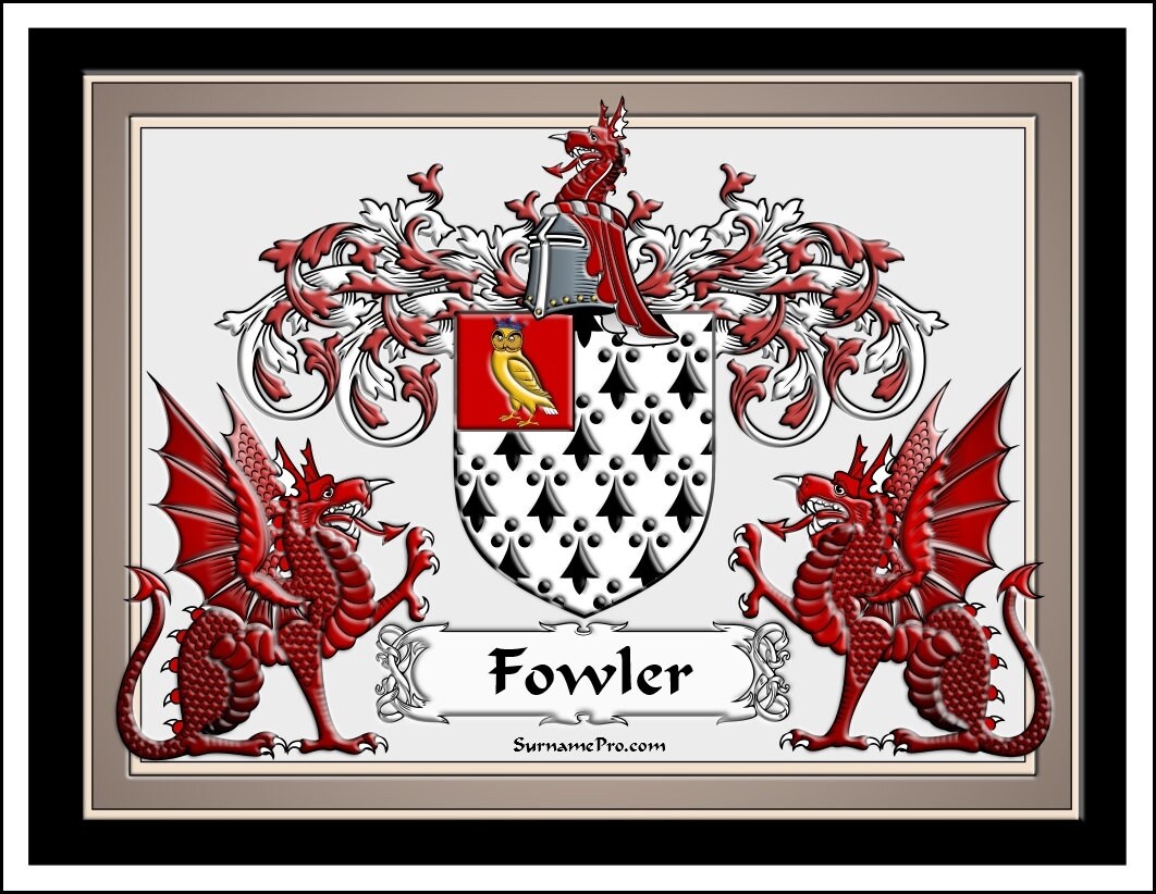 Welsh family crests and coats of arms from Wales over 725 Etsy