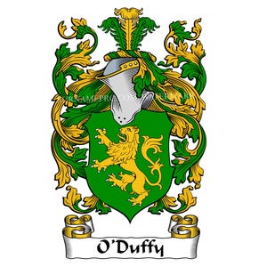 Personalized Family Crest: Custom Coat of Arms (PDF, JPG, PNG)