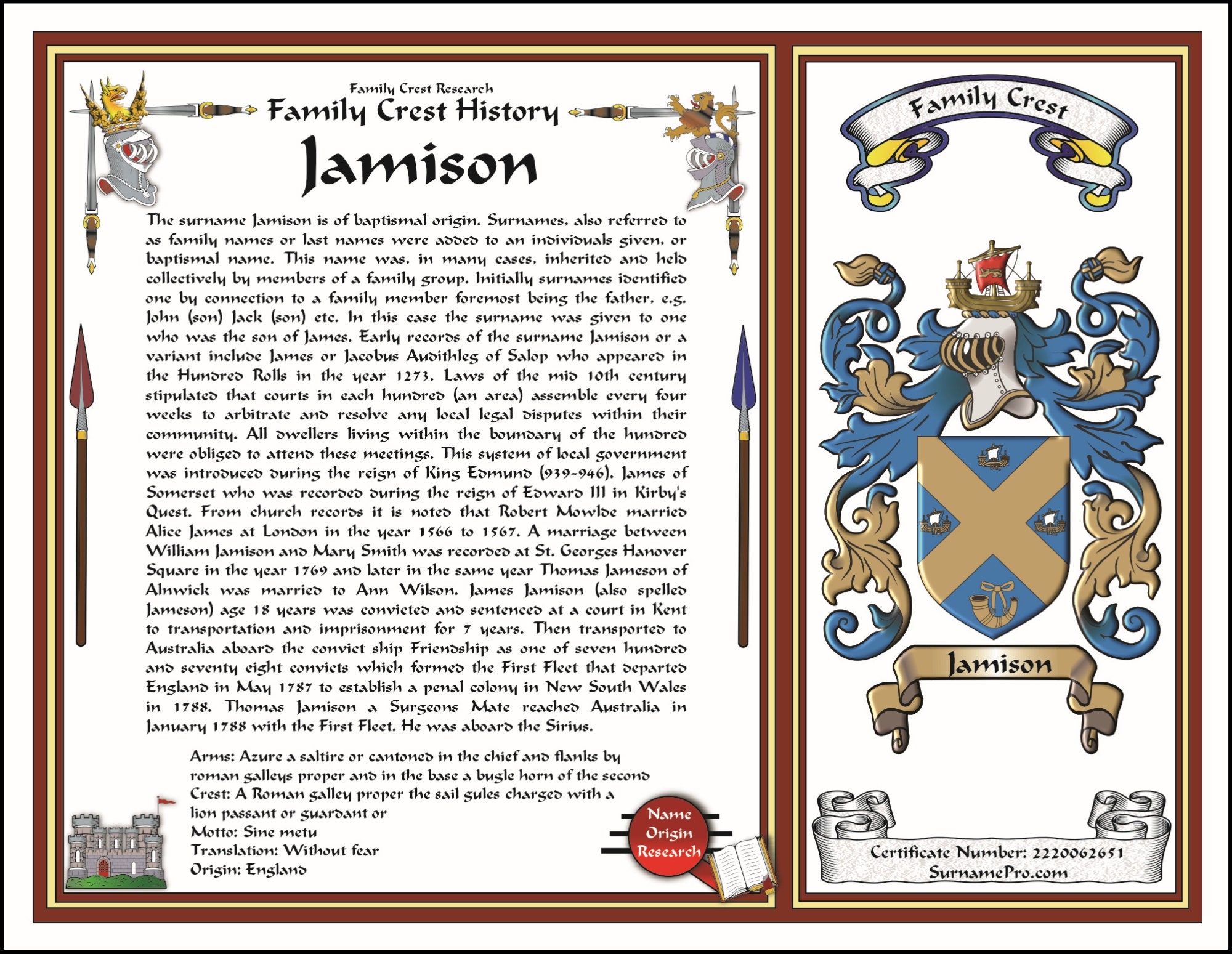 Jamison Name Meaning, Origin, History, And Popularity