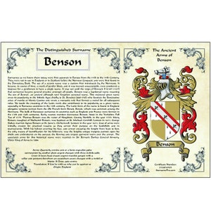 11X17 Old World Shield Crest style decorative surname armorial based on medieval heraldry standards family crest and coat of arms last name