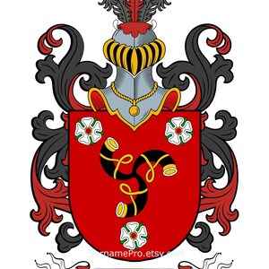 Coat of Arms PDF + JPG + PNG Download - All 3 File Types. Family Crest ...