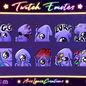 Superpakiet emotikonek Sqwibble Squid!