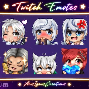 FFXIV Emotes / Flirt, Shy, Rage, Confident, Lurk, Love