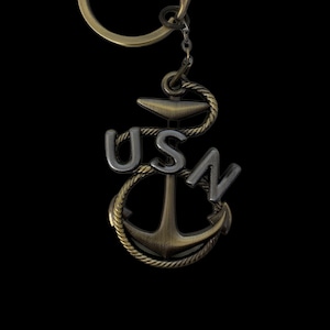 2&quot; 1897 Original CPO Anchor Keychain