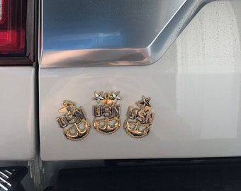 2&quot; Anchors (Chief, Senior Chief, Master Chief, CMC and 1897 Original CPO Anchors) with 3M Adhesive To Attach To Any Surface