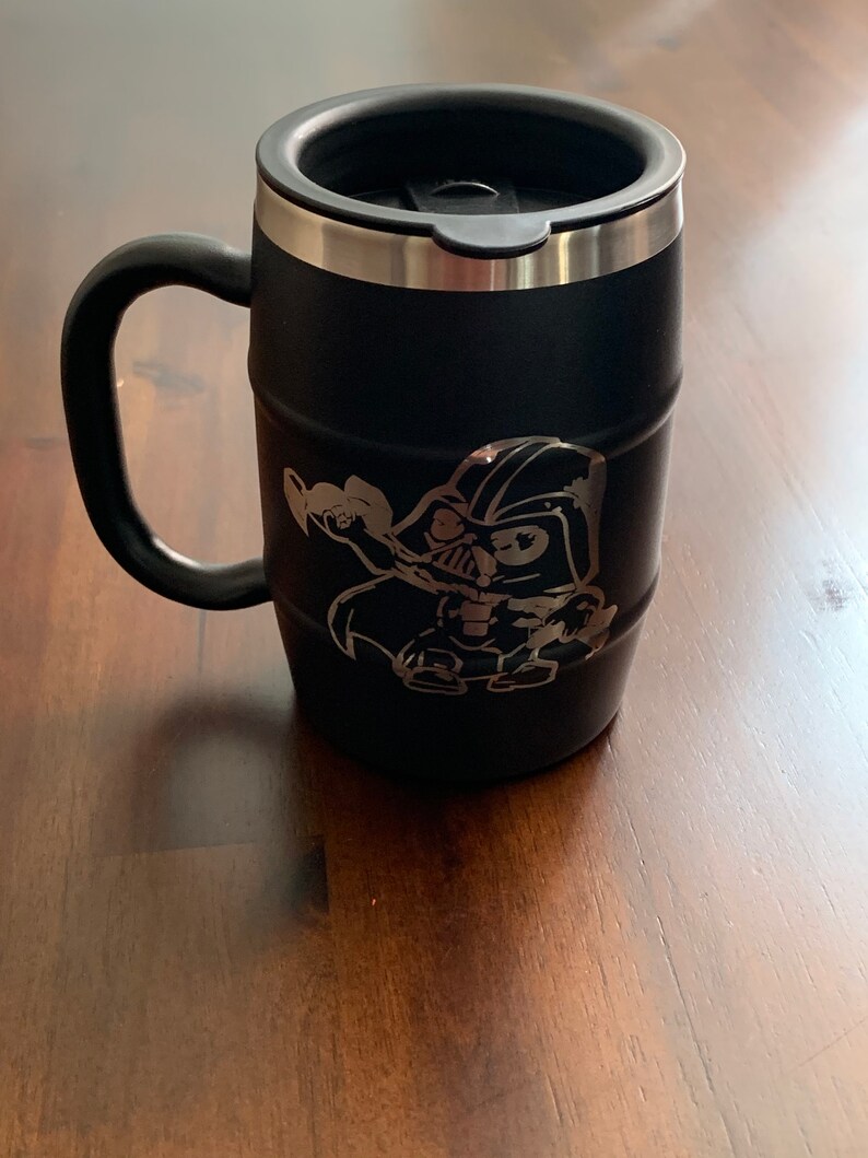 Personalized Beer Mug Stainless Steel Beer Mug Laser Etsy