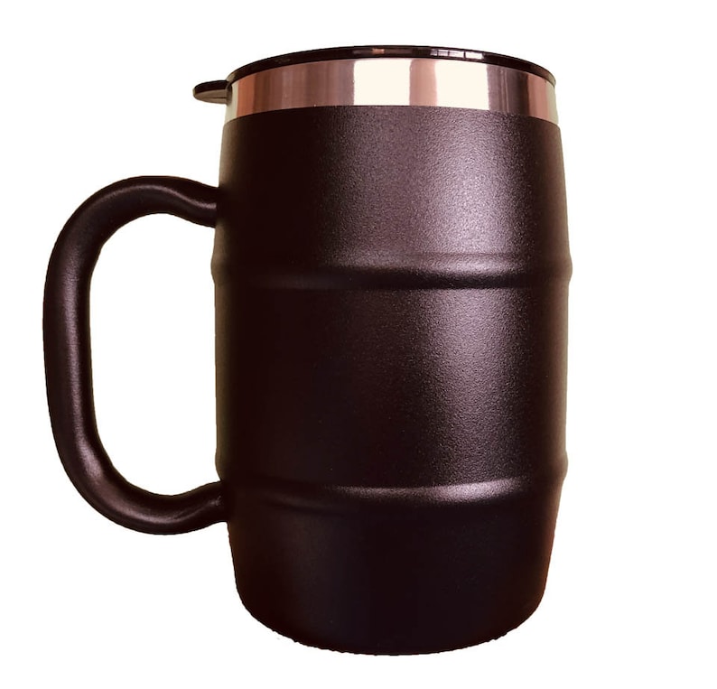 Personalized Beer Mug Stainless Steel Beer Mug Laser Etsy