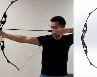 3D FILE - Foldable Hawkeye Prop Bow!