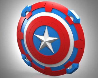 3D File - Captain America Shield from Marvel Rivals