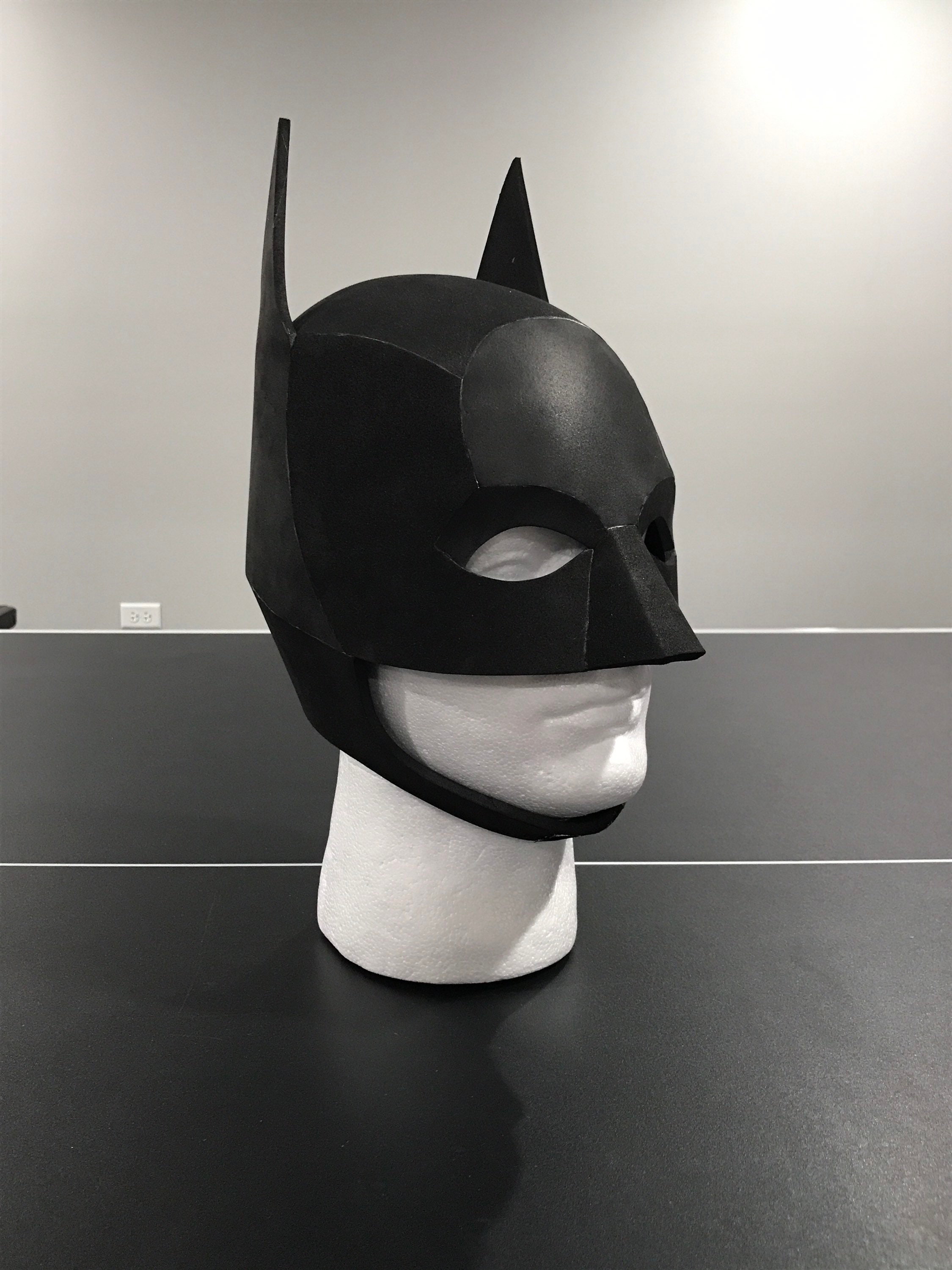 The Batman Cowl Template The Batman Cowl Template
