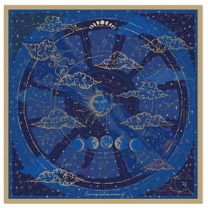Wheel of Fortune in Blue & Golden